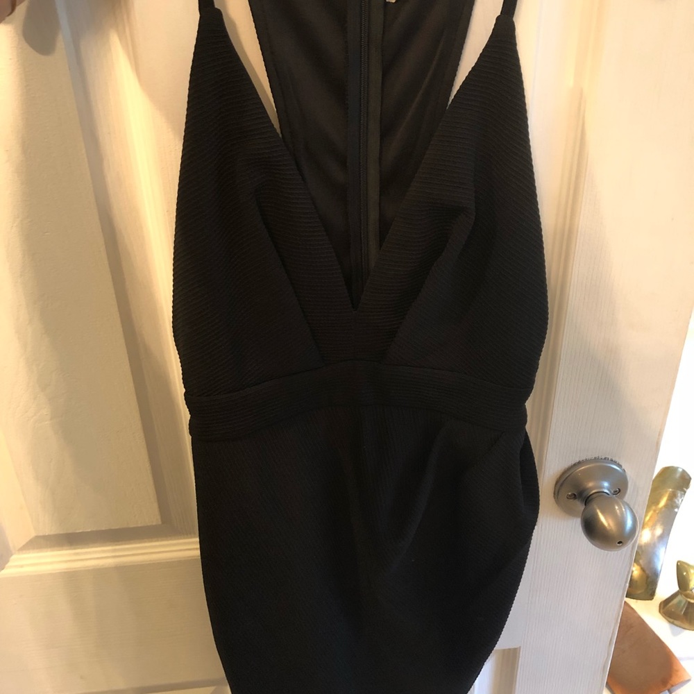 Peppermayo black wrap formal dress - Picture 3 of 6